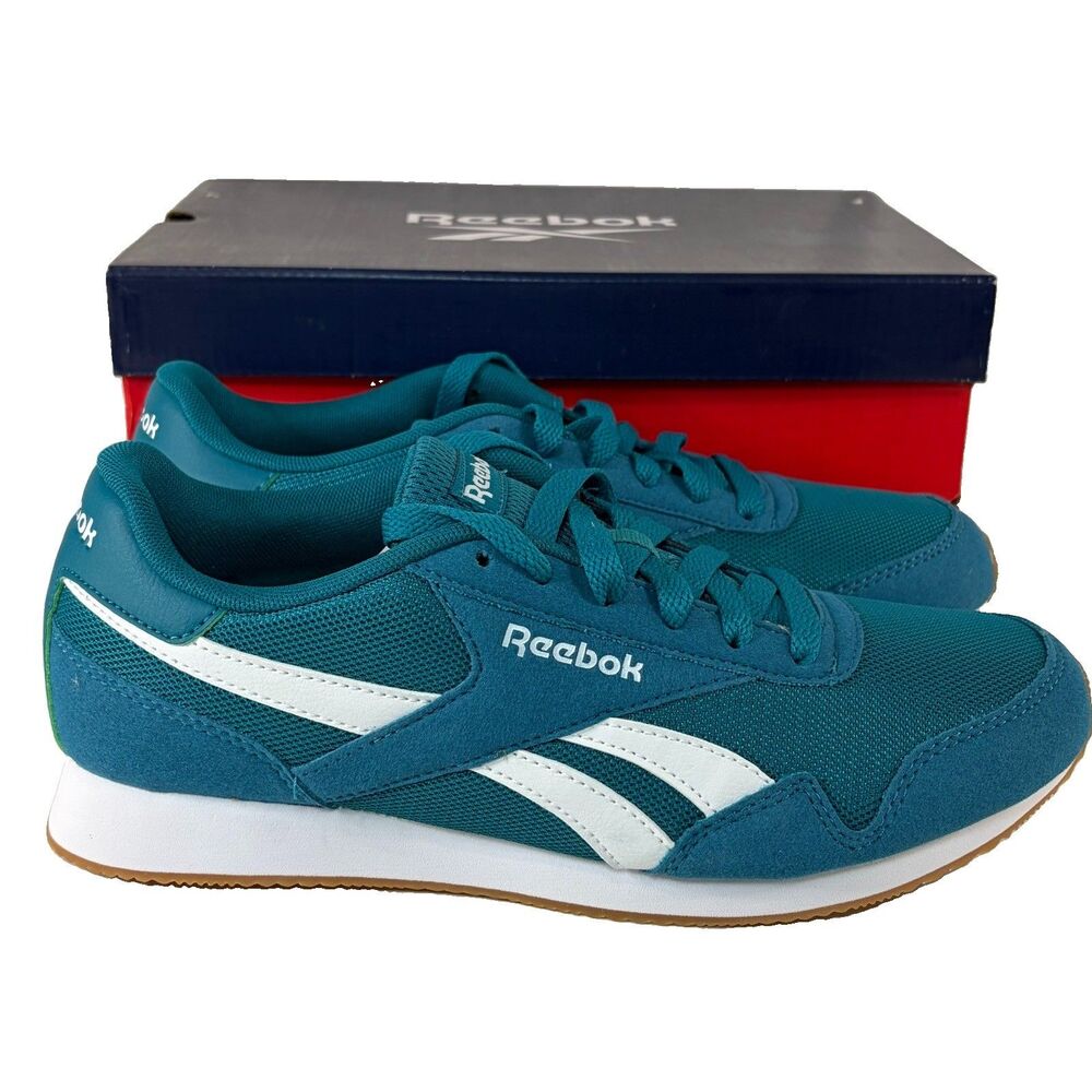 Reebok Women's shoes Turquoise Aqua Classic Jogger 3 Size 8 low top Sneaker NIB